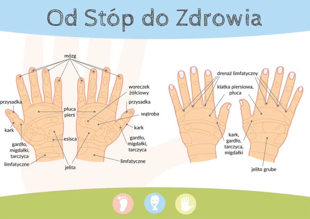 Akupresura dłoni: Mapa punktów na ból, stres i lepszy sen